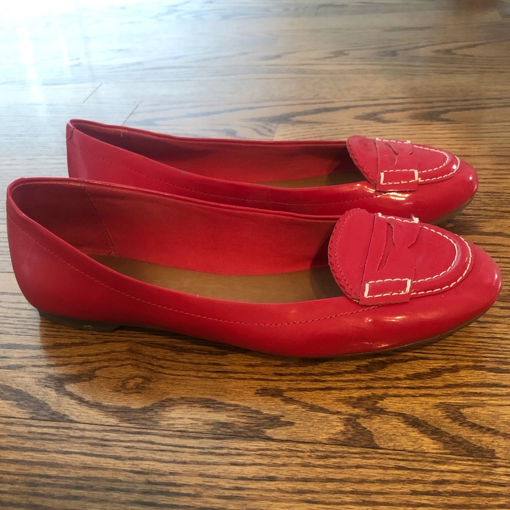 Sperry Patent Leather Flats